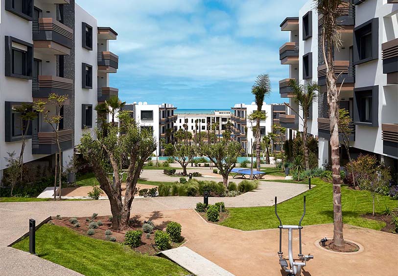 projet immobilier dar bouazza