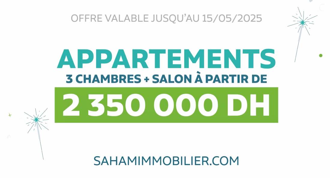 projets immobiliers appartement dar bouazza casablanca